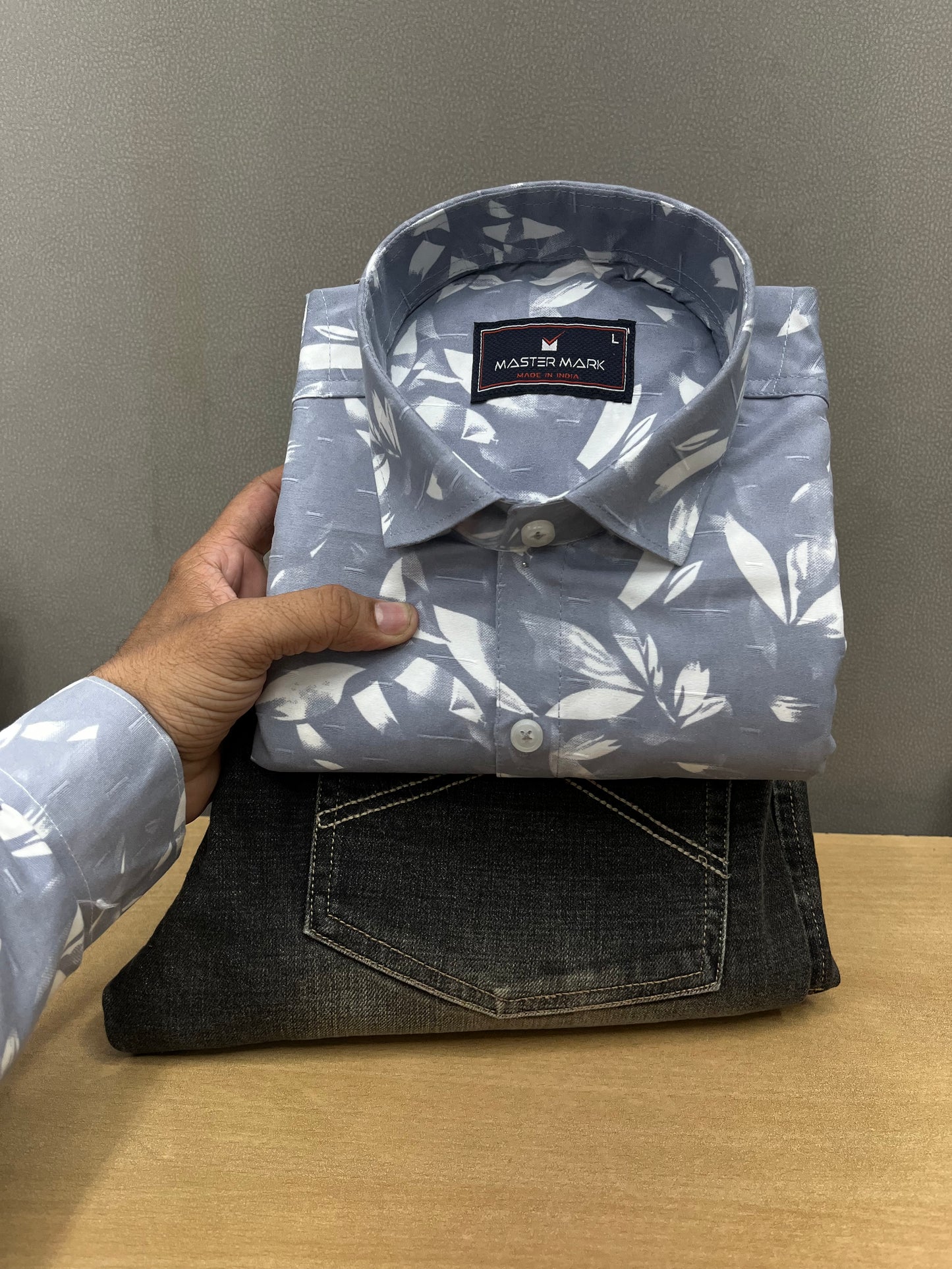 Printed Shirt With Jeans Combo