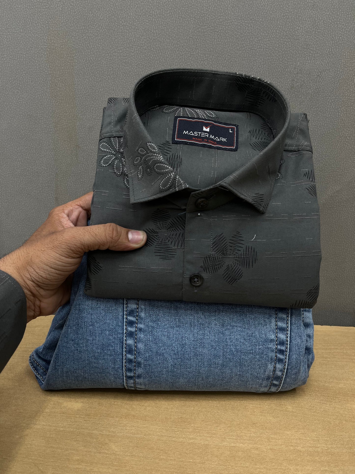 Printed Shirt With Jeans Combo