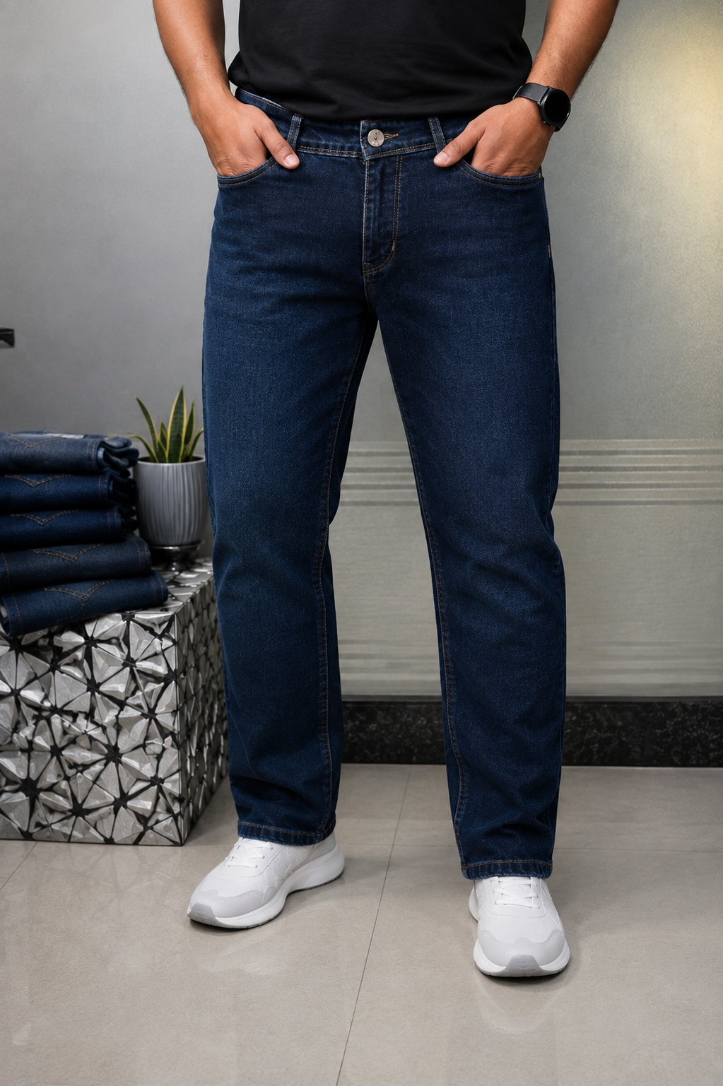 Printed Shirt With Jeans Combo