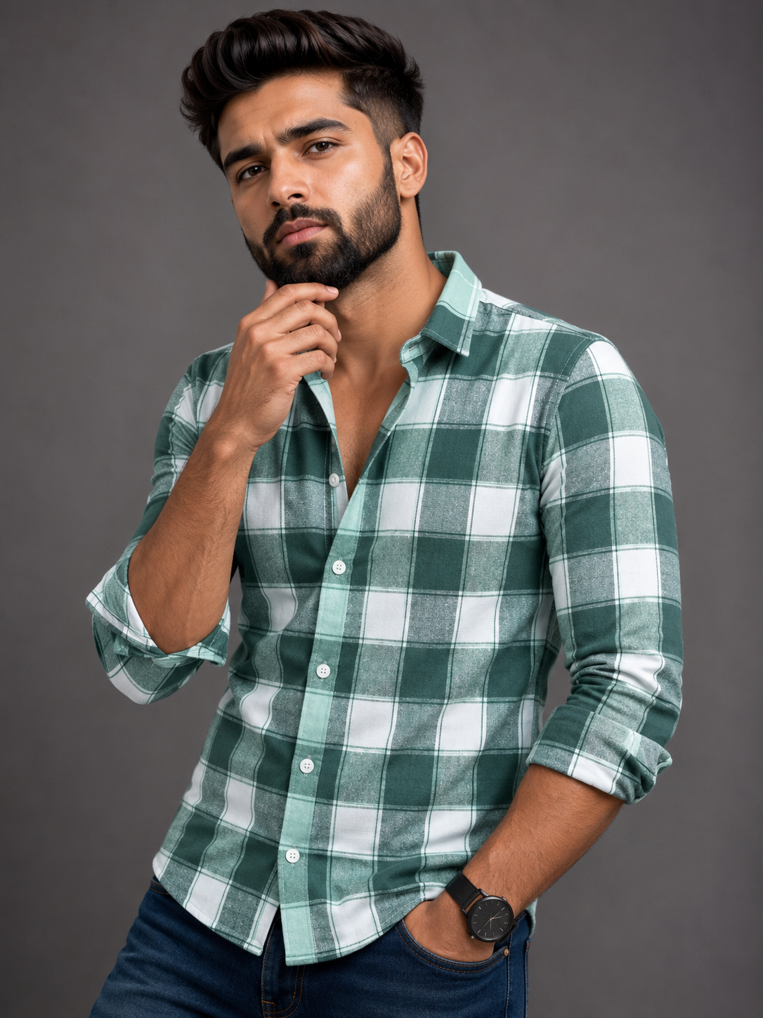 Checks Shirt Premium Quality