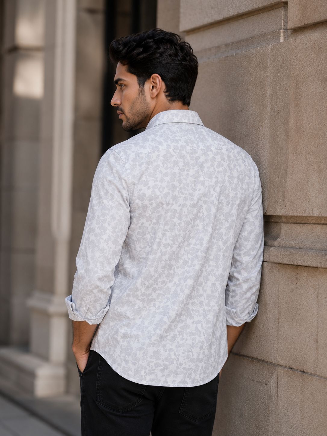Printed Shirt With Jeans Combo