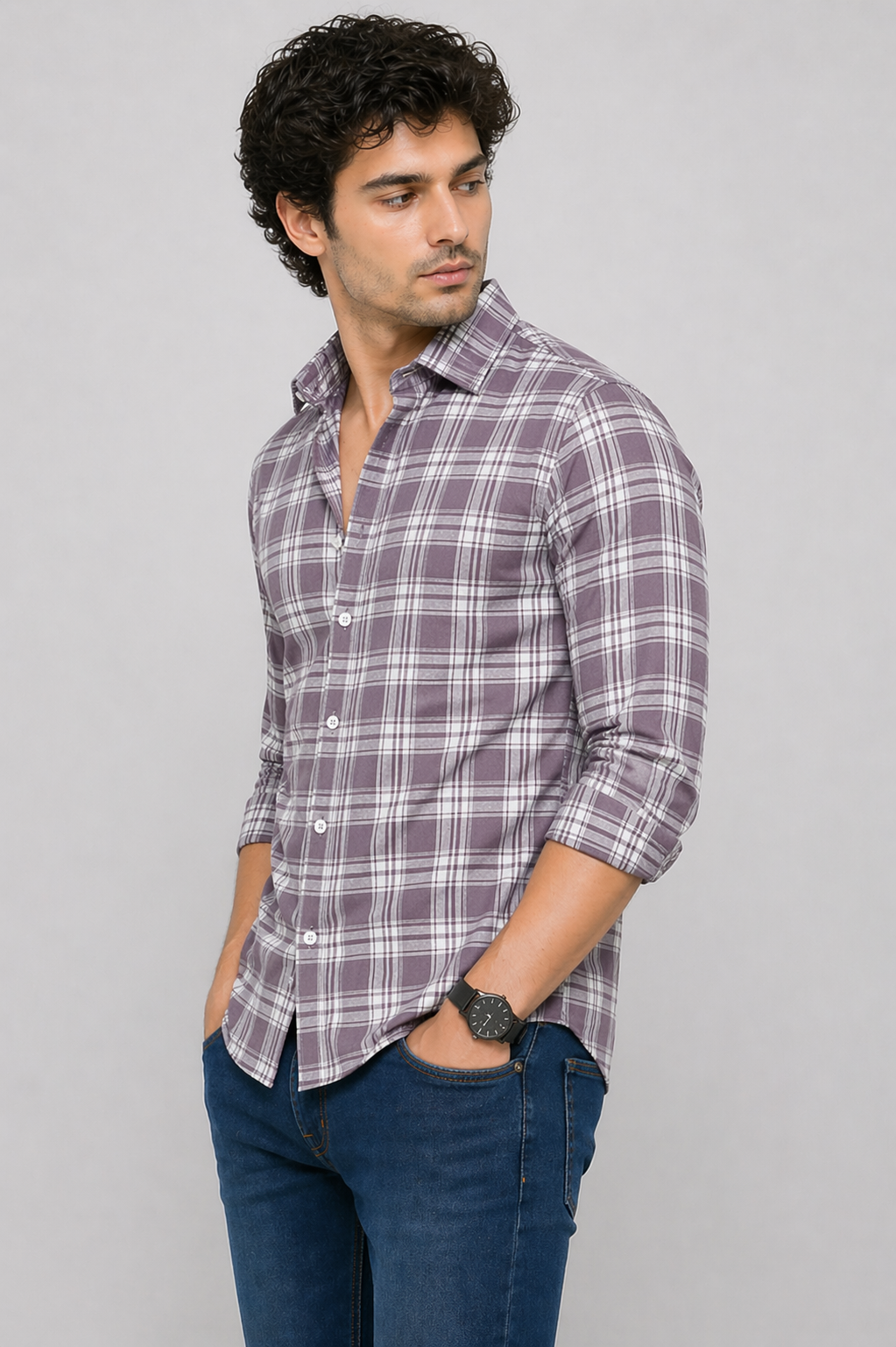 OXFORD CHECKERED SHIRT
