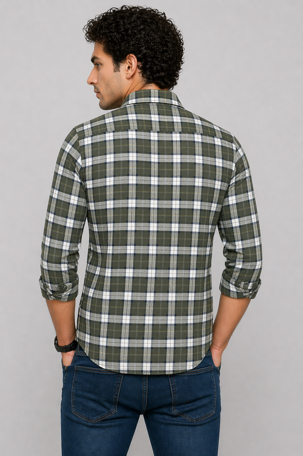 OXFORD CHECKERED SHIRT