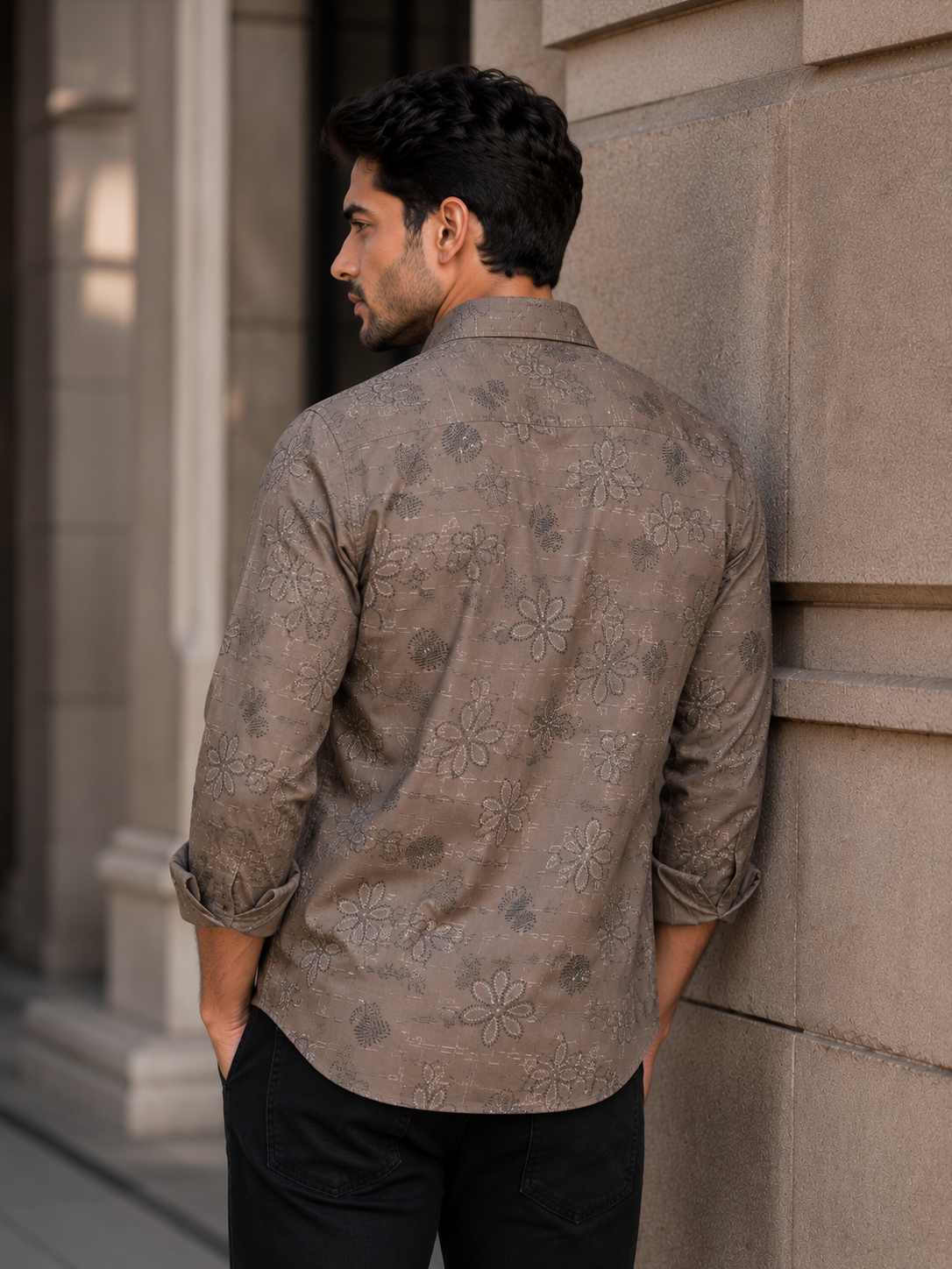 Printed Shirt With Jeans Combo