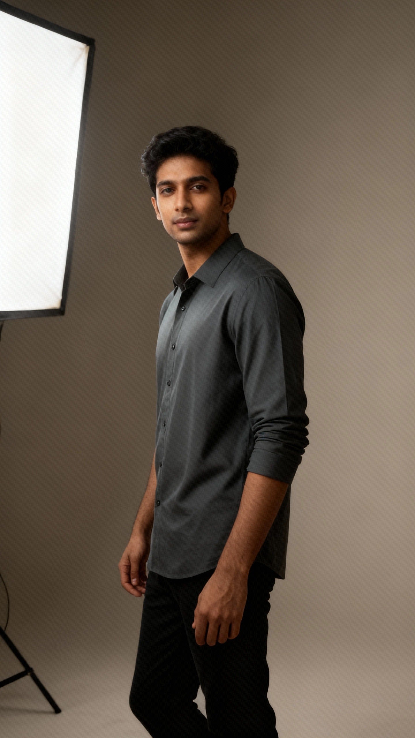 Classic Plain Satin Shirt for Men – Party & Office Wear