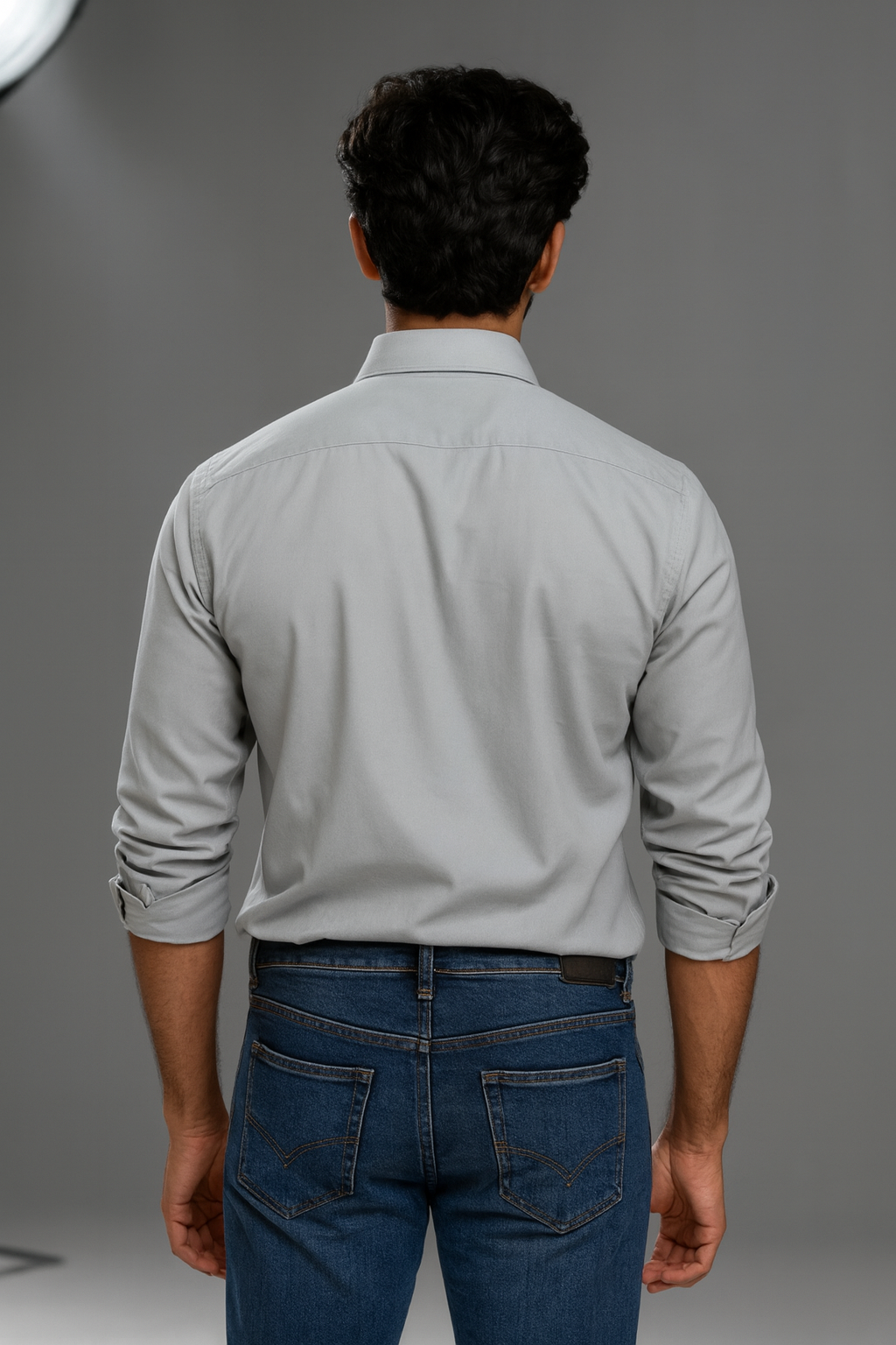 Classic Plain Satin Shirt for Men – Party & Office Wear