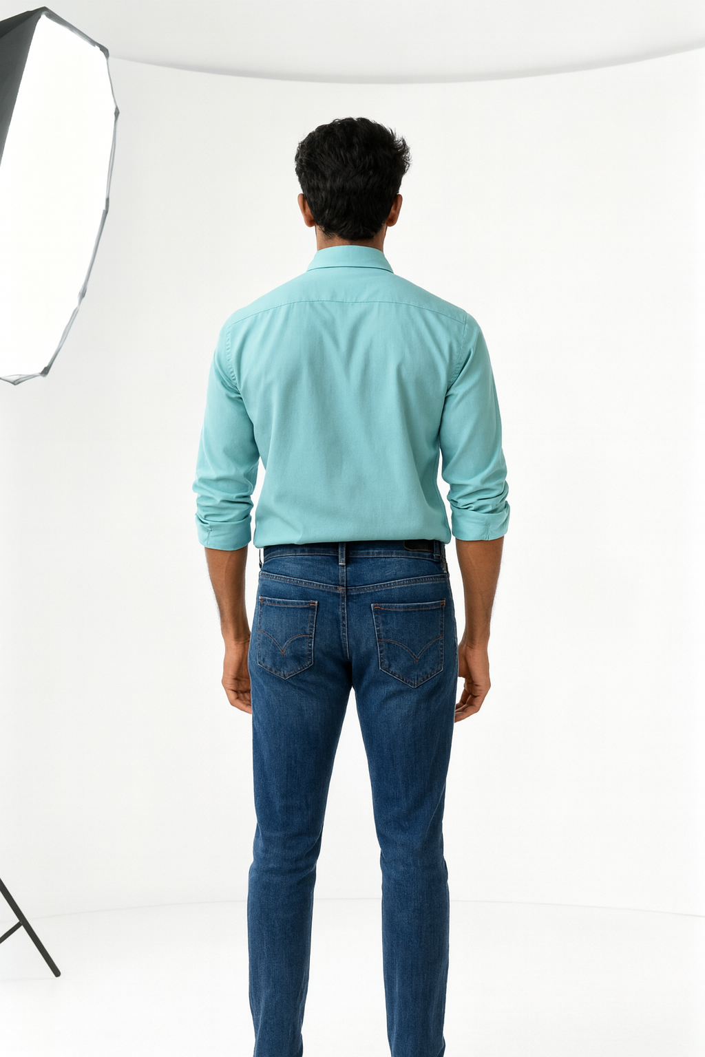 Classic Plain Satin Shirt for Men – Party & Office Wear