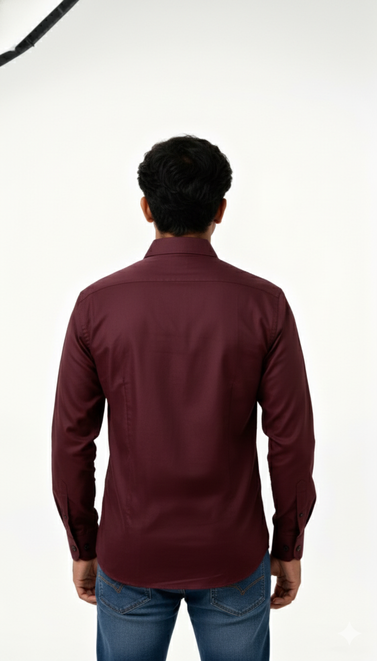 Satin Shirt With Jeans Combo